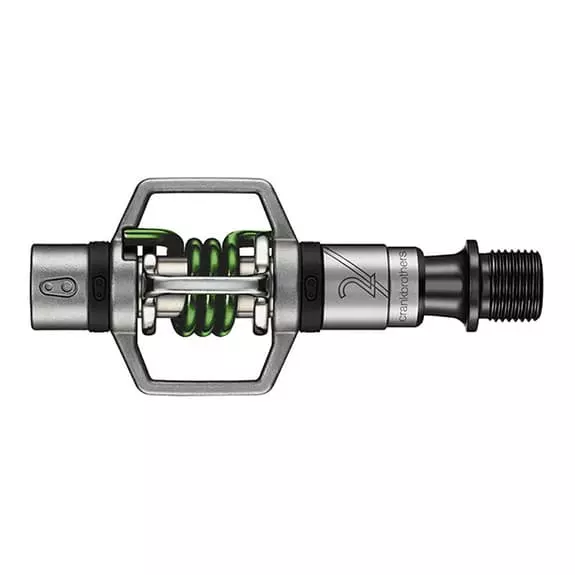 Pedali Crankbrothers Egg Beater 2 Argento Verde 3 Pedali Crankbrothers Egg Beater 2 Argento Verde