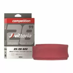 Camera D'aria Vittoria 25/28 Valvola Presta Removibile 48 Mm