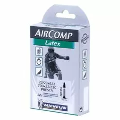 Camera D'aria Michelin 700x22-23C Latex Valvola Presta 60 Mm.