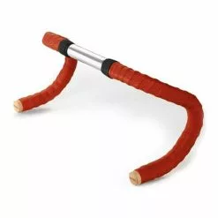 Nastro Per Manubrio In Pelle Brooks England Rosso