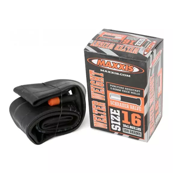 Camera D'aria Maxxis Welter Weight 16x1.90/2.125 Valvola Schrader 32mm 3 Camera D'aria Maxxis Welter Weight 16x1.90/2.125 Valvola Schrader 32mm