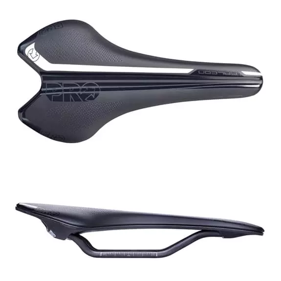 Sella PRO Falcon 142 Mm Con Binari Di Acciaio Nero Donna 3 Sella PRO Falcon 142 Mm Con Binari Di Acciaio Nero Donna