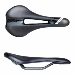 Sella PRO Turnix 142 Mm Con Binari Di Acciaio Nero Donna