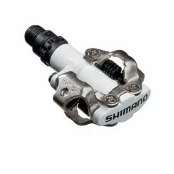 Pedali Shimano M520 SPD Di Bianco Per MTB