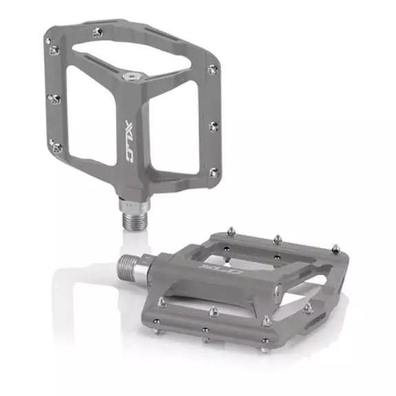 Pedali Flat XLC PD-M20 Titanio 2 Pedali Flat XLC PD-M20 Titanio