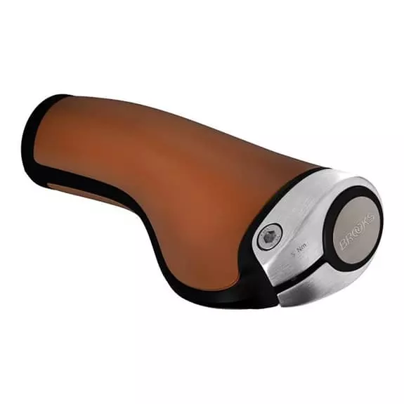 Manopole Brooks England GP1 130-130 Mm Marrone Miele 4 Manopole Brooks England GP1 130-130 Mm Marrone Miele - immagine 2