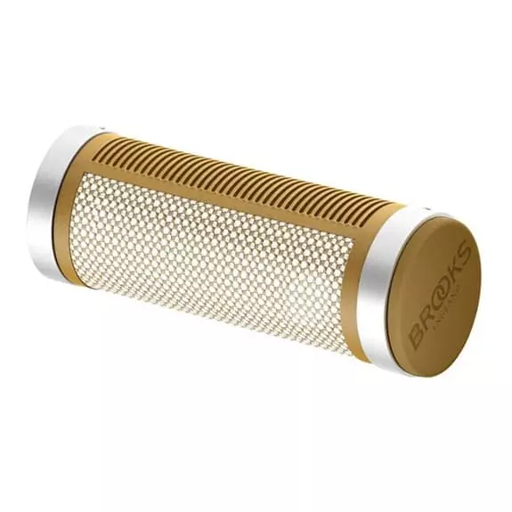 Manopole Brooks England Cambium Comfort 100-100 Mm Beige Chiaro 4 Manopole Brooks England Cambium Comfort 100-100 Mm Beige Chiaro - immagine 2