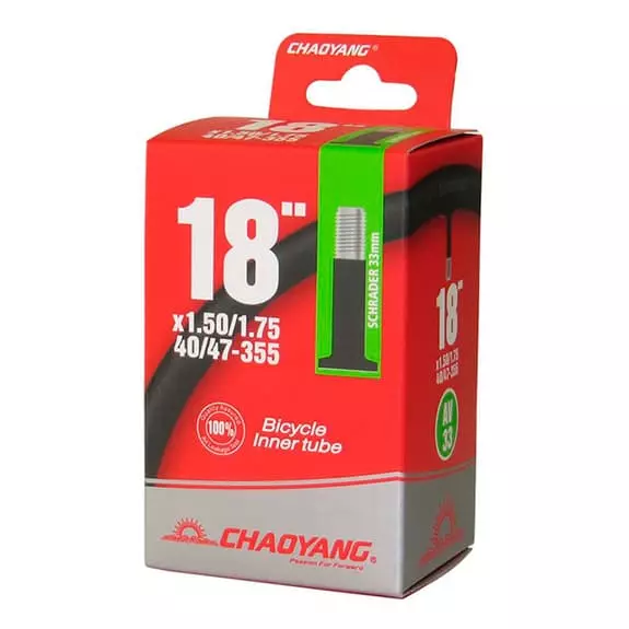 Camera D'aria Chaoyang CYT 18x1.50/1.75 Valvola Schrader 3 Camera D'aria Chaoyang CYT 18x1.50/1.75 Valvola Schrader