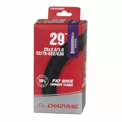 Camera D'aria Chaoyang 29x2.50/3.00 Valvola Presta 48 Mm Nero