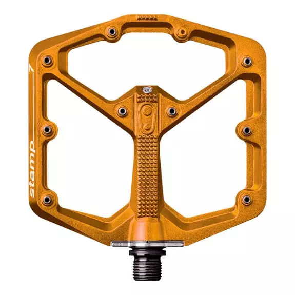 Pedali A Piattaforma Crankbrothers Stamp 7 Small Arancione 3 Pedali A Piattaforma Crankbrothers Stamp 7 Small Arancione