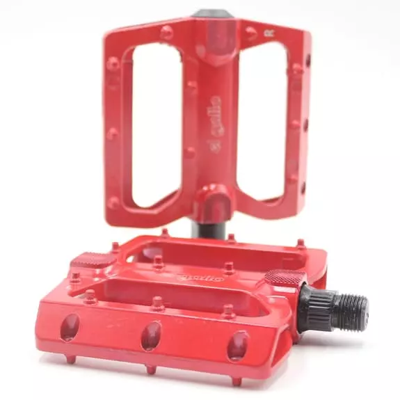 Pedali Di Piattaforma El Gallo Components Eco 2021 Rosso 4 Pedali Di Piattaforma El Gallo Components Eco 2021 Rosso - immagine 2