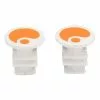 Tappi Per Manubrio Ergon GA2, GA2 Fat , GA3 Bianco Arancione