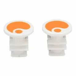 Tappi Per Manubrio Ergon GA2, GA2 Fat , GA3 Bianco Arancione