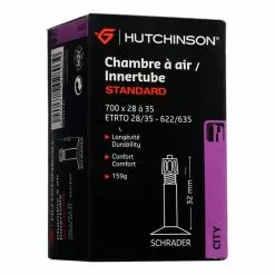Camera D'aria Hutchinson Standard 700x28-35 Valvola Schrader 32mm.