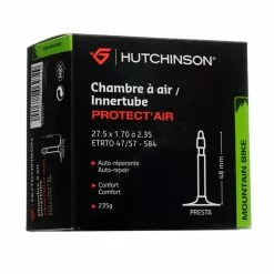 Camera D'aria Hutchinson Protect Air 27.5x1.70 Valvola Presta 48mm.