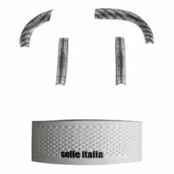 Nastro Da Manubrio Selle Italia SHOCK-ABSORBER Kit Bianco