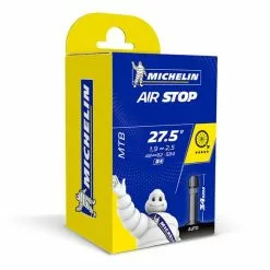 Camera D'aria Michelin B4 Airstop 27.5 Valvola Schrader 34mm