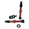 Valvola Momum TAV Alluminio 44mm Round Base Arancione (2 Unità) -Sconto Pedali Ciclismo in Italia mom mom014