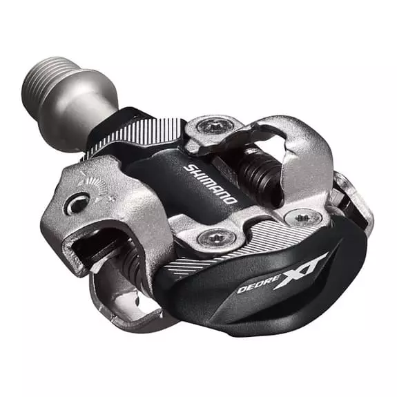 Pedali Shimano XT M8100 XC SPD Nero Argentato 3 Pedali Shimano XT M8100 XC SPD Nero Argentato