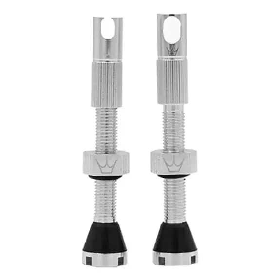 Valvola Tubeless Peaty's X Chris King 42 Mm Argento 3 Valvola Tubeless Peaty's X Chris King 42 Mm Argento