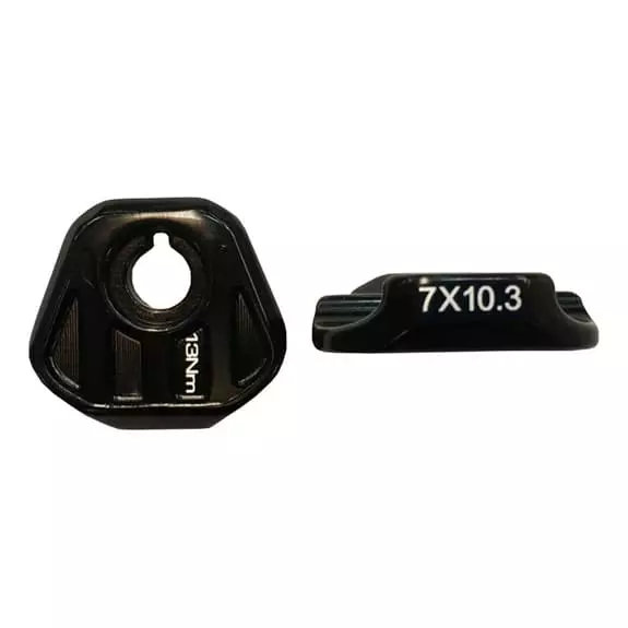 Morsetto Sella PRO Laterale 7x10,3 Mm Nero 3 Morsetto Sella PRO Laterale 7x10,3 Mm Nero