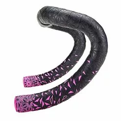 Nastro Manubrio Supacaz Super Sticky Kush Star Fade Rosa Fluo