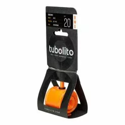 Camera D'aria Tubolito Tubo BMX 20' X 1 1/8'- 1 3/8' Valvola Presta Arancione