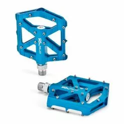 Pedali Flat XLC BMX/Freeride PD-M12 Blu